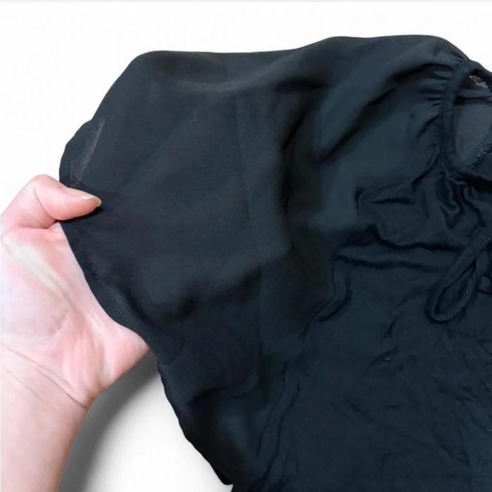 Loft Black blouse
